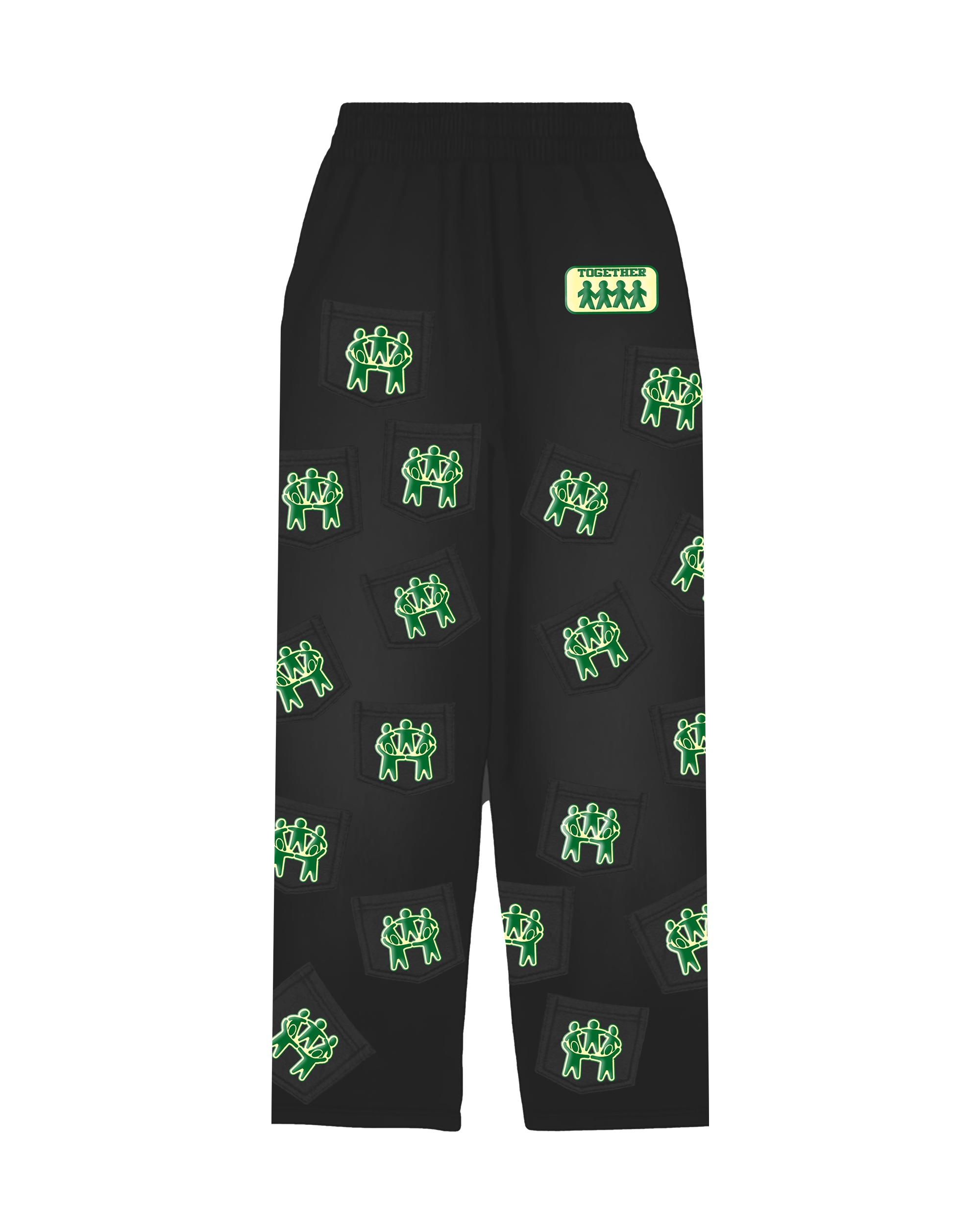 BETTER TOGETHER SWEATS (GREEN WASH)