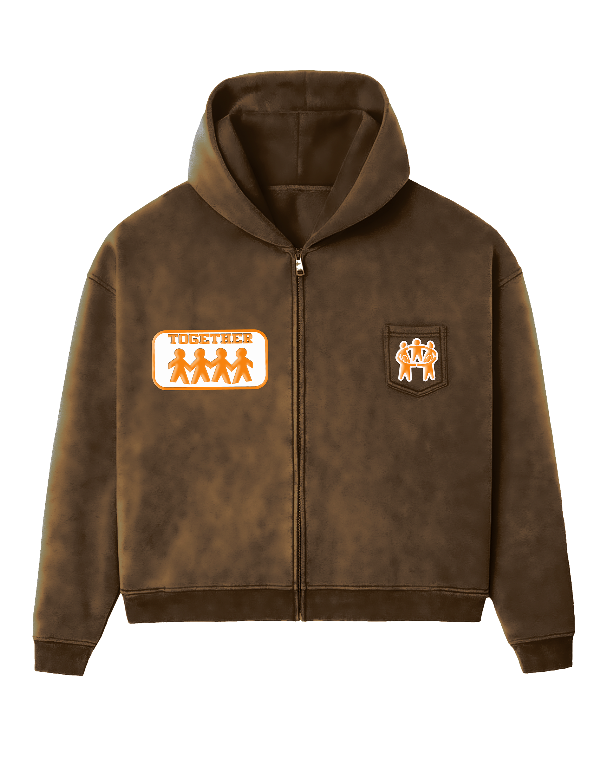 BETTER TOGETHER HOODIE (RUSTY)