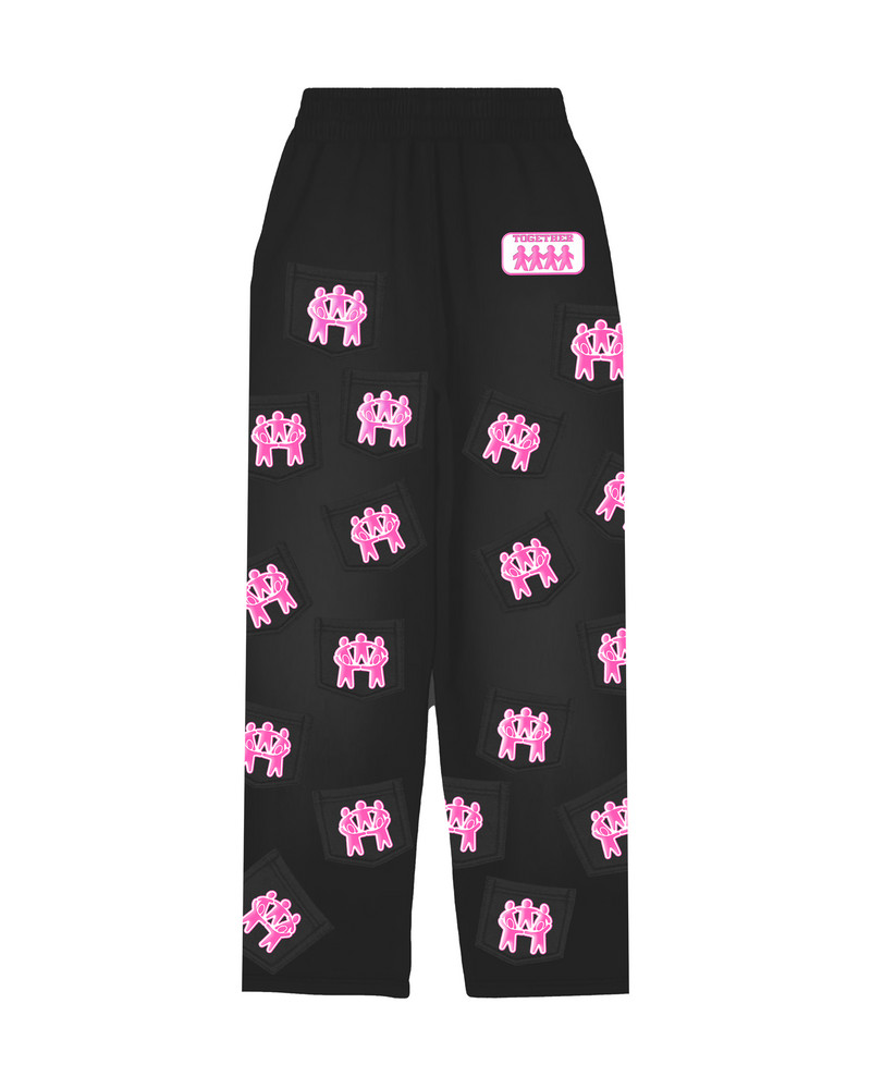 BETTER TOGETHER POCKET SWEATPANTS [PINK]
