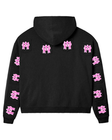 BETTER TOGETHER ZIP HOODIE [PINK WASH]