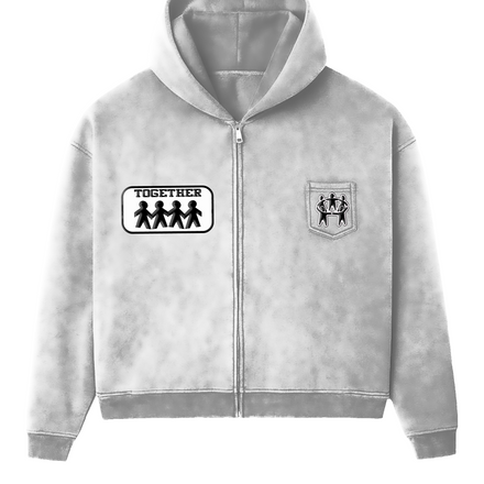 BETTER TOGETHER HOODIE (GRAPHITE)