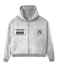 BETTER TOGETHER ZIP HOODIE [GRAPHITE]