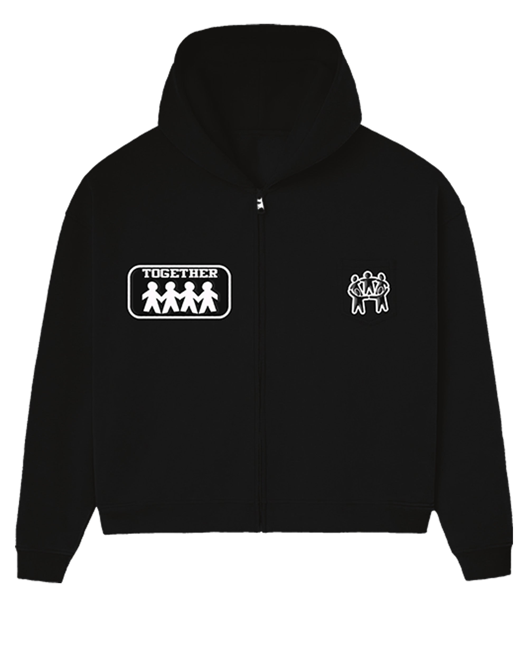 BETTER TOGETHER HOODIE (YIN BLACK)