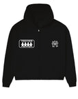 BETTER TOGETHER ZIP HOODIE [BLACK]