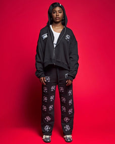 BETTER TOGETHER SWEATPANTS [BLACK]