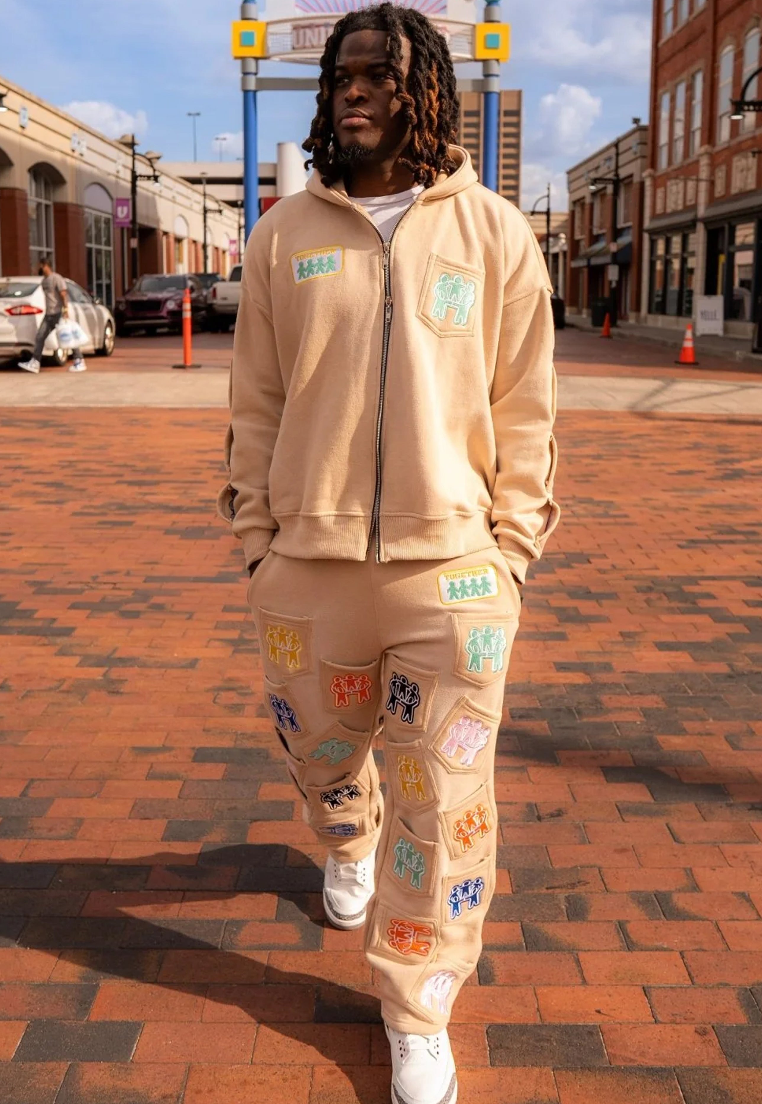 BETTER TOGETHER SWEATS (CREAM)