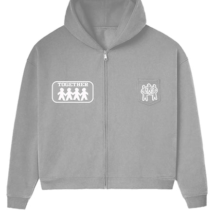 BETTER TOGETHER HOODIE (YANG GREY)