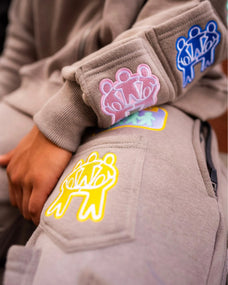 BETTER TOGETHER ZIP HOODIE [GREY WASH]