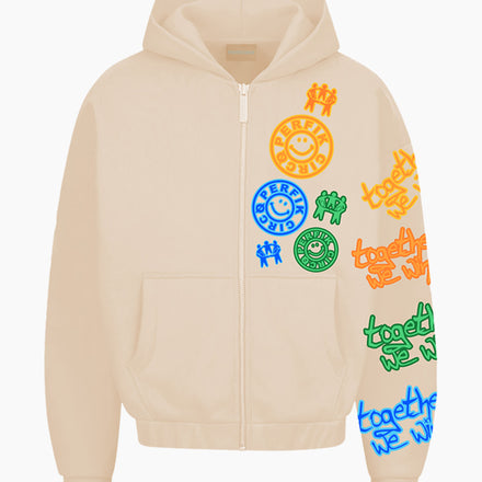 PLAYGROUND HOODIE (CREAM)