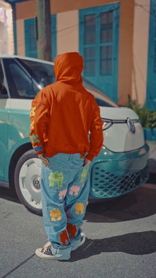 POCKET DENIM JEANS [MULTI]