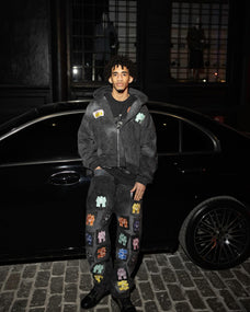 BETTER TOGETHER SWEATPANTS [BLACK]