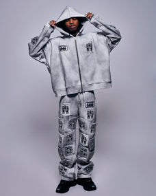 BETTER TOGETHER ZIP HOODIE [GRAPHITE]